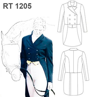 MOLDE CHAQUETA EQUITACION MUJER 1205