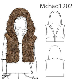 MOLDE CHAQUETA PIEL MUJER 1202