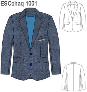 MOLDE CHAQUETA VESTON ESCOLAR  1001