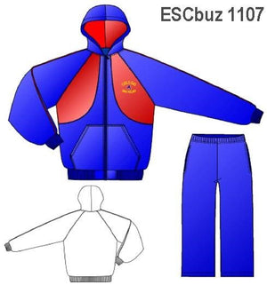 MOLDE SUDADERA / BUZO ESCOLAR 1107