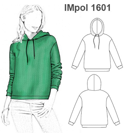 MOLDE POLERON  BASICO NIÑA 1601