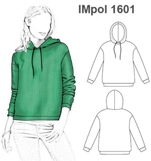 MOLDE POLERON  BASICO NIÑA 1601