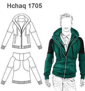 MOLDE CHAQUETA SPORT HOMBRE 1705