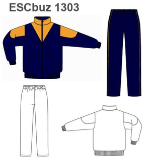 MOLDE SUDADERA / BUZO CORTES ESCOLAR 1303