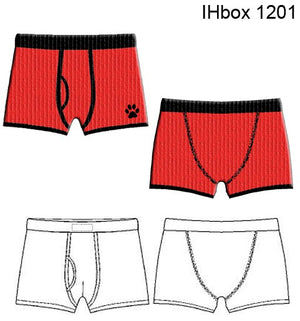 MOLDE INTERIOR BOXER NIÑO IHbox 1201